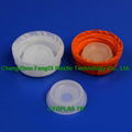 61mm Tamper Evident Cap with molded PE gasket inner plug for fine chemical use