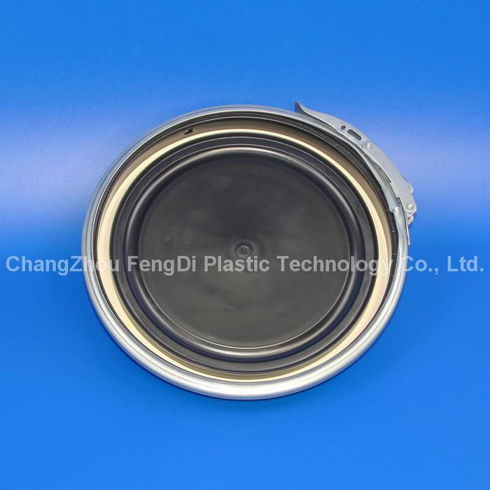 lever Locking ring lids for 30L plastic open top drums 3