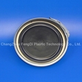 removable plastic lid with locking ring