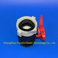 2 inch IBC Plastic ball valve with EPDM gasket