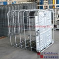 4-way entry Galvanized steel bottom pallet 3