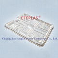 Galvanized steel base plate for IBC tanks