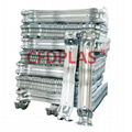 Galvanized steel crossbeam transom for