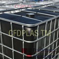 Galvanized steel top cross bars for IBC tanks