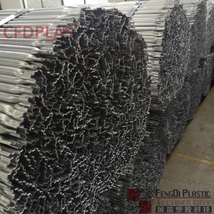 Welded Galvanized embossed vertical steel tubes for IBC Tank Frame Cage 3
