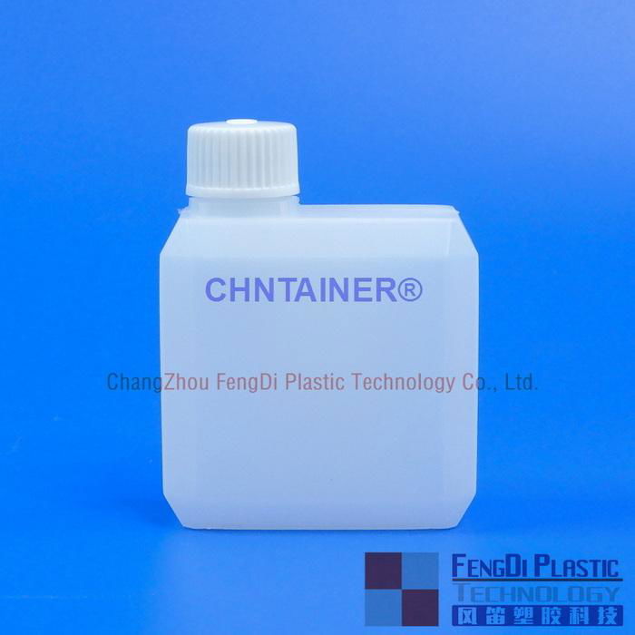 Octagon Rectangular HDPE Bottle 100ml for clinical chemistry reagent