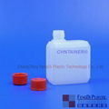 Octagon Rectangular HDPE Bottle 100ml for clinical chemistry reagent