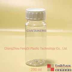 200ml PET plastic bottles