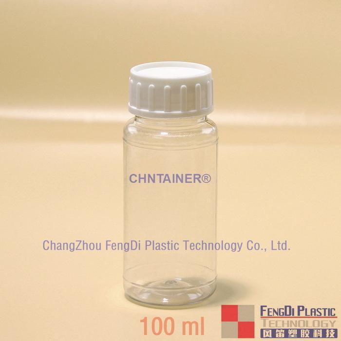 100ml Chemical pesticide bottle with induction heat seal closure