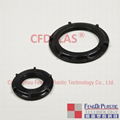 G2" spout threaded flange hangar locking ring for 210L Screw Fastening Type of Polyethylene composite drums