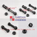 Black Nylon Hexagon Bolt M36X180mm