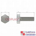 M36X180mm六角尼龍螺栓 2