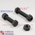 M36X180mm Nylon Hexagon Bolts