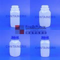 Wide Mouth Square Bottles with Tamper-Evident Screw Cap