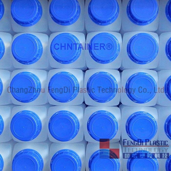 大口蓝盖方底塑料试剂瓶100ml-1000ml 4