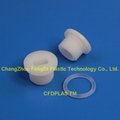 26mmX3mm Natural HDPE drum bung plug with gasket