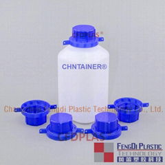 750ML heavy duty HDPE fuel oil sampling bottles