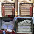 dry bulk container liner front panel