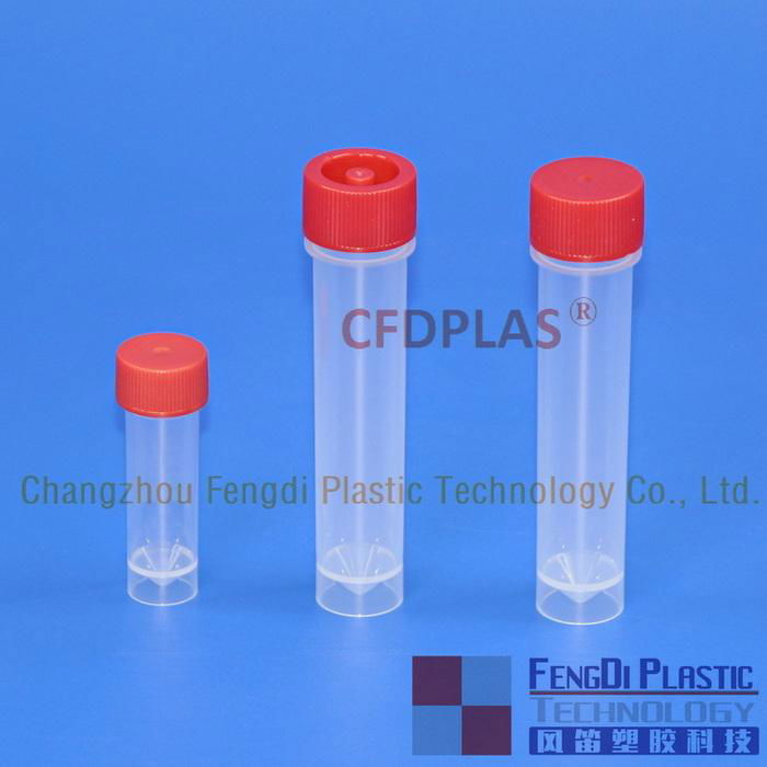 50ml Centrifuge tubes with round bottom and top screw caps 3