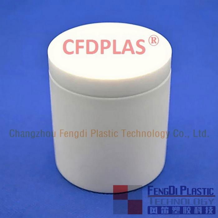 PTFE Planetary Ball Mill Grinding Jar with lid