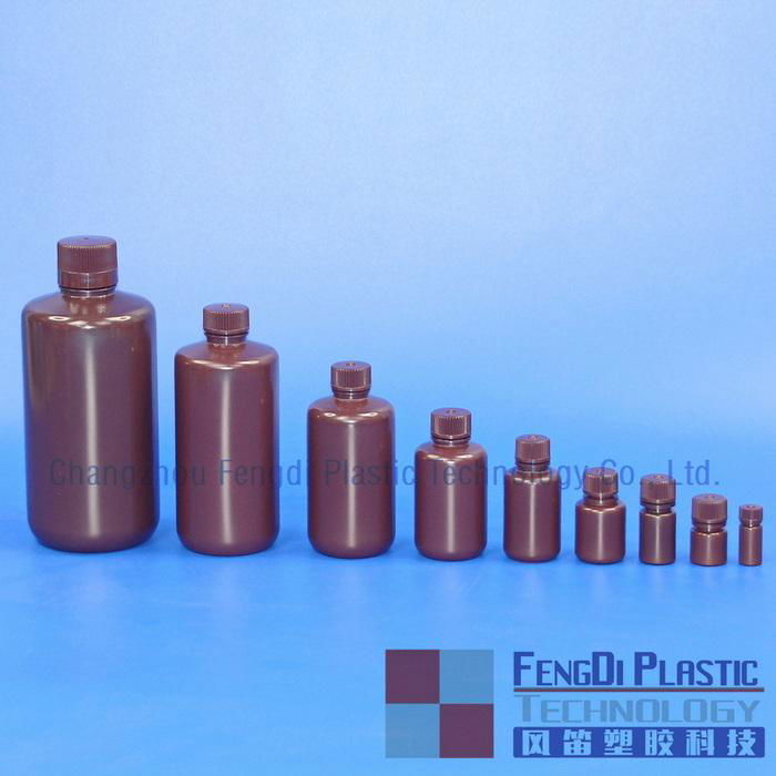 narrow mouth amber reagent bottles