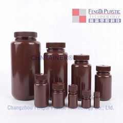 wide mouth laboratory reagent bottles