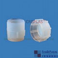 60ml PFA Sample Vial body and threaded Closure