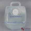 sampling cubitainer with molded carrying handle 5L