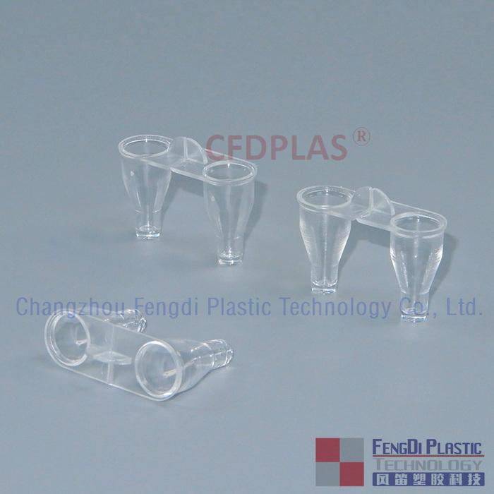 Replacement Sample Cups jointed 2-Cuvettes for TECO Automatic Blood Coagulation Analyzers jointed 2-cuvettes