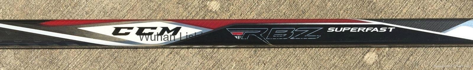 CCM RBZ Superfast Pro Stock Hockey Stick All Flex All Curves Left and Right 4