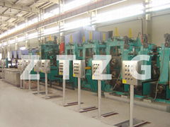 ERW377 carbon steel HF Straight Welded Pipe production Line