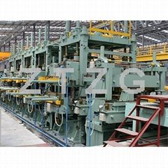 ERW660 carbon steel HF Straight Welded Pipe production Line