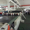 Single screw kneader sheet extrusion line