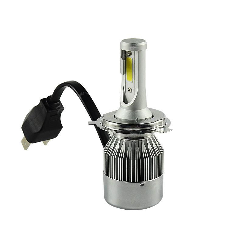 2017 wholesale H4 High-Low 30W 6000LM COB led headlight for auto car