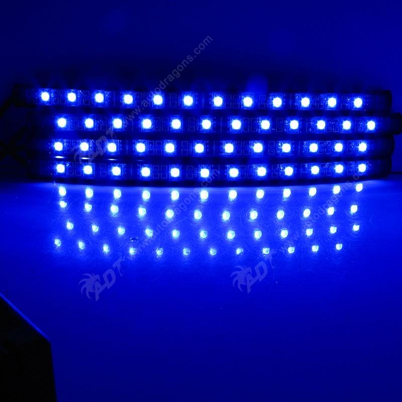 2017 Hot selling 9 Led Car Interior Atmosphere Lights Ambient Colorful Feet  2