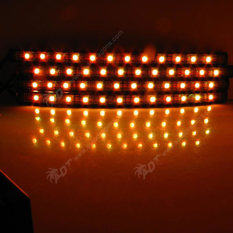 2017 Hot selling 9 Led Car Interior Atmosphere Lights Ambient Colorful Feet  3