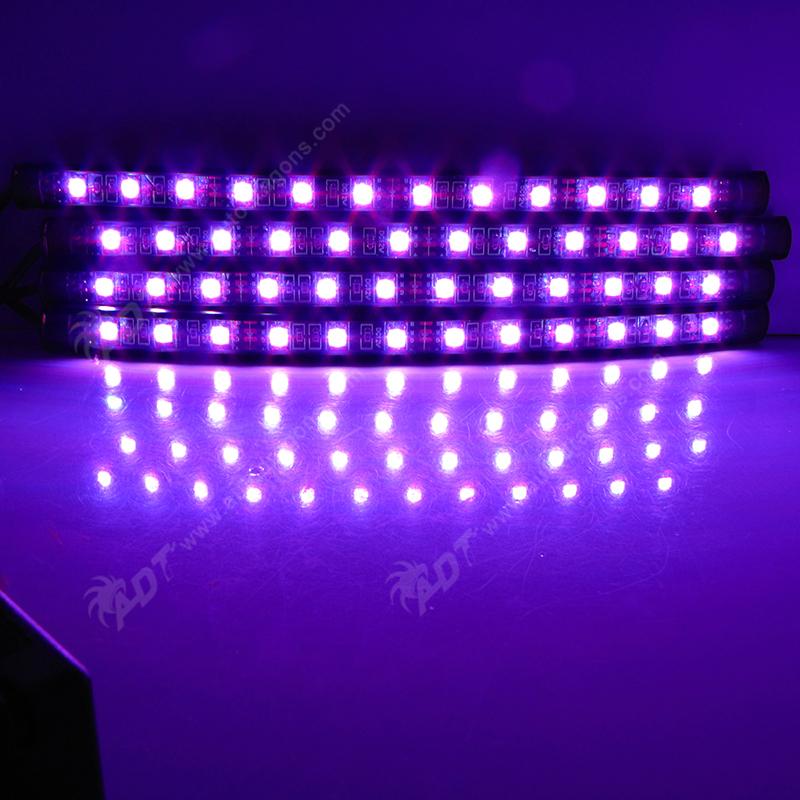 2017 Hot selling 9 Led Car Interior Atmosphere Lights Ambient Colorful Feet  4