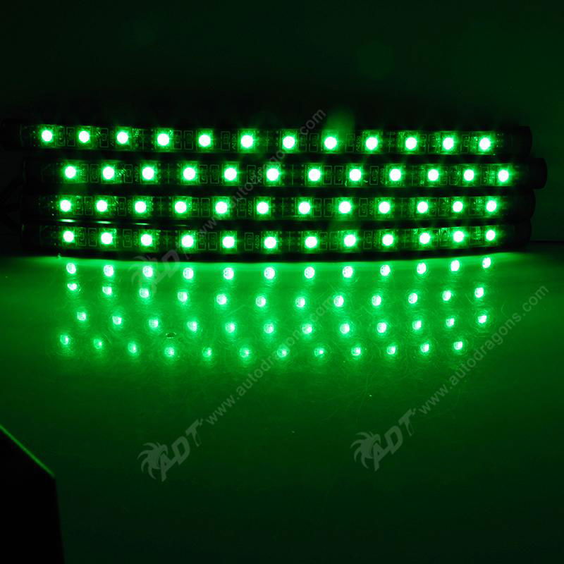2017 Hot selling 9 Led Car Interior Atmosphere Lights Ambient Colorful Feet  5
