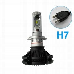 2017 hot sale ZES LED headlight 8000LM H4 H7 H8 H11 9005 9012