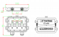 Solar Junction Box IP67 (PV-A3S1) 2