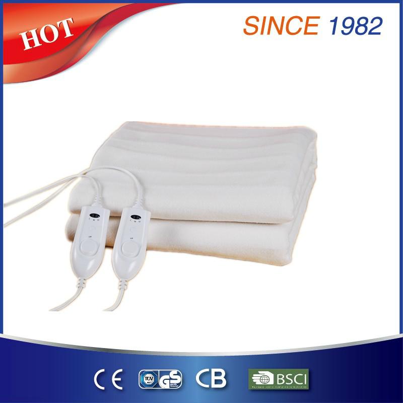 Qindao Polyester Electric Blanket with Detachable Connecter Washable
