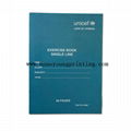 UNICEF student exercise book staple binding A4 single line square blanc 1