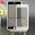 For iphone7 anti-spy glass protector privacy tempered glass protector for iphone 4