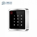 Waterproof IP68 Touch Screen Metal RFID Access Control With Wiegand 