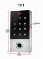 IP68 Waterproof Fingerprint Access Control support RFID Card Reader and Password