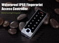 Waterproof IP68 Fingerprint Access Control For Outdoor Use