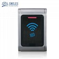 IP68 Waterproof Metal Contactless Wall Mount Wiegand RFID reader For Door Access