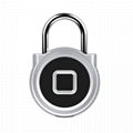 5V Fingerprint Padlock for Backpack, Suitcase, Door, Cabinet, Bike