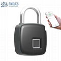 Portable Keyless Bluetooth Fingerprint Padlock For Door/Luggage/Bicycle/Cabinet