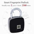 Portable Keyless Bluetooth Fingerprint Padlock For Door/Luggage/Bicycle/Cabinet